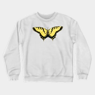 Western Tiger Swallowtail Butterfly Crewneck Sweatshirt